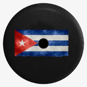 Jeep Wrangler Jl Backup Camera Cuban Flag Distressed - Charko Cuba One Size