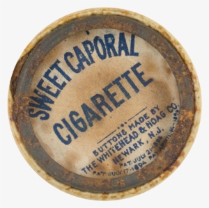 cuba flag button back advertising button museum - antique kansas sweet caporal cigarette advertisement
