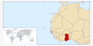 Map Of Ghana - Guinea Bissau