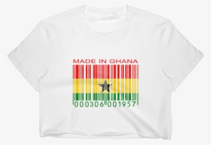 Made In Ghana Crop Top - Crop Top