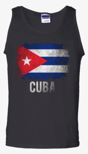 Cuba Flag Shirts Vintage Distressed T-shirt - Shirt