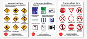 Learn The Road Signs - Driving Test Questions Ireland