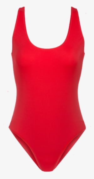 The Tank One Piece In Tomato Red - Red One Piece Swimsuit Png