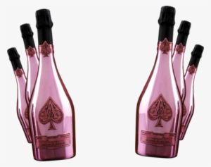 Liquor Bottle Png - Armand De Brignac Ace Of Spades Rose Champagne 75cl
