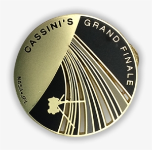 Cassini Lapel Pin - Silver