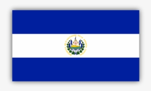 El Salvador Flag Bumper Sticker - El Salvador Flag Small