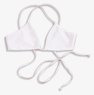 Stringtop Whitef2 Copy - Swimsuit Top