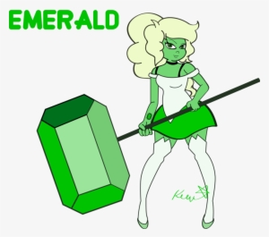 Png Free Stock Gemsona Request By Themundanepanda On - Emerald Gemsona