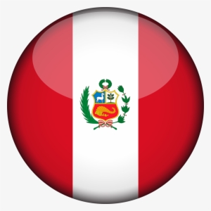Peru - Italy Flag Round Png