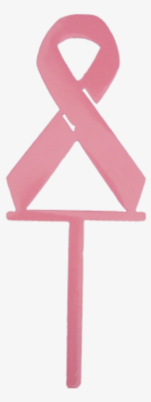 Breast Cancer Awareness Ribbon Cake Topper Or Garden - Colorectal Cancer