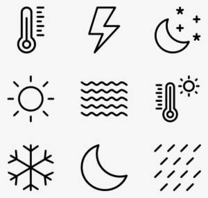 Weather Icon Compilation - Weather Forecasting