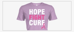 Hope Fight Cure Breast Cancer Awareness Shirt