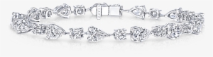 A Classic Graff Multi-shape Diamond Bracelet - Bracelet