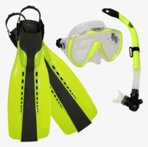 Mask, Finns & Snorkel - Promate Scuba Diving Snorkeling Extra-wide Mask Snorkel