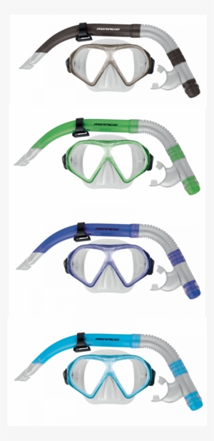 Mirage Adult Freedom Silicone Mask And Snorkel Set