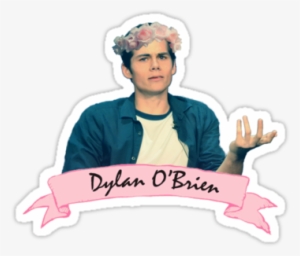 Boy, People, And Teen Wolf Image - Dylan O Brien Sticker Png