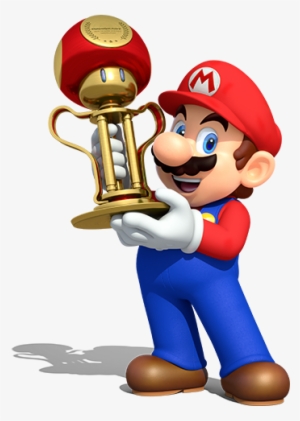Feel The Rush As Your Kart Rockets Across The Ceiling - Mario Kart Trophy