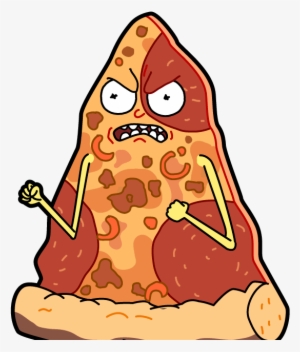 Rick And Morty Clipart Buff - Pocket Mortys Pizza Morty