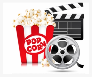 Movie Popcorn Png - Movie And Popcorn Png