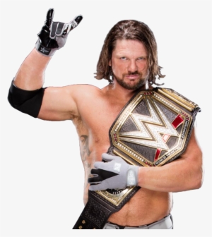 Aj Styles Started And Ended The Calendar Year Of 2017 - Aj Styles Ic Champion
