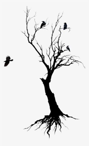 Winter Tree - Black Tree Tattoo Design