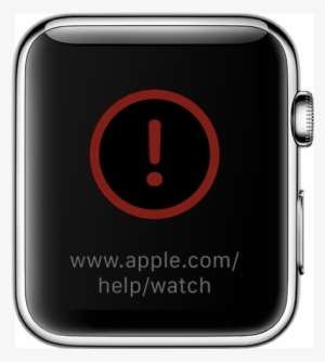 Watch Recovery Url Red Exclamation - Apple Com Help Watch