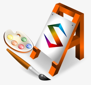 Arts, Artistic, Artist, Painter, Paintbrush - Web Design Clipart Png