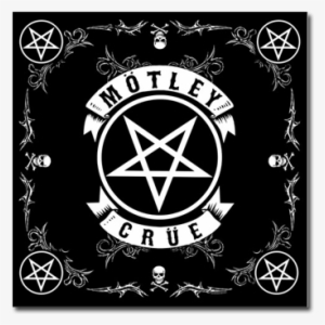 Motley Crue Pentagram Bandana $19 - Motley Crue Pentagram Tattoo