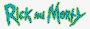 1-rickandmortylogo - Rick And Morty Logo Png
