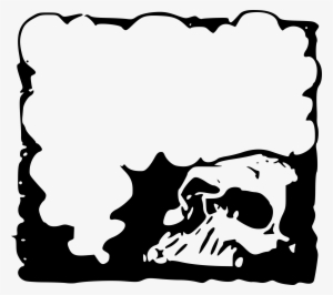 Skull Clipart Frame - Skull