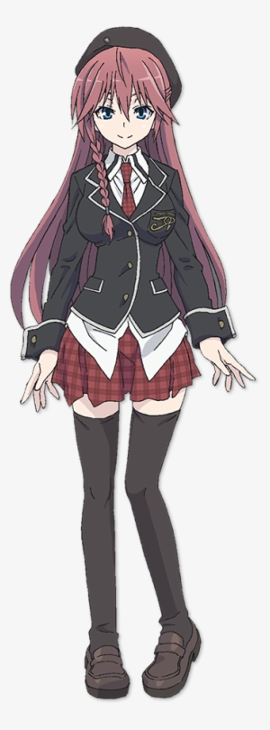 Lilith Asami Anime Character Full Body Trinity Seven Character Design Transparent Png 346x935 Free Download On Nicepng
