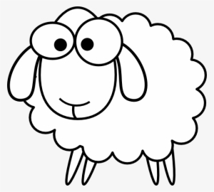 Outline Sheep Svg Clip Arts 600 X 540 Px