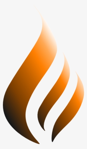How To Set Use Orange Logo Flame Clipart