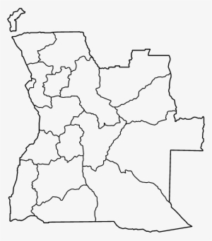 Angola Provinces Blank - Blank Map Of Angola
