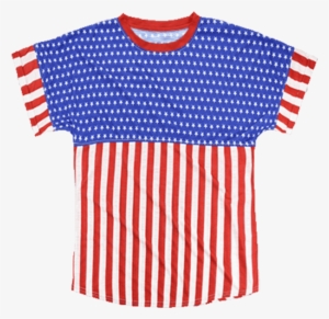 Boxercraft Usa Short Sleeve Pom Pom Pullover - T-shirt