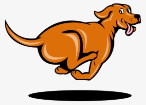 28 Collection Of Dog Running Away Clipart - Dog Running Clipart