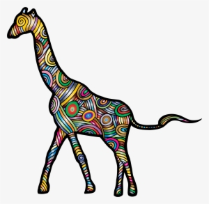 This Free Icons Png Design Of Chromatic Stylized Giraffe