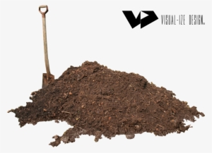 Shovel In Dirt Pile - Dirt Pile With Shovel