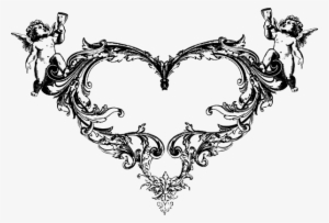 Ornate Heart Vector