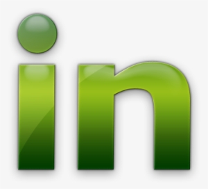 099980 Green Jelly Icon Social Media Logos Linkedin - Linkedin Green