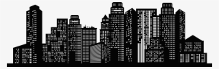 Cityscape Silhouette Clip Art Png Image - Cityscape Clip Art