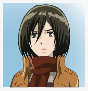 Illustration, Character Design, Drawing - Giant Acrylic Keychain Mikasa Ver2 Of March