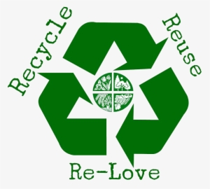 Recycle, Reuse, Re-love Earth Day Celebration - Earth Day Recyclable Logo
