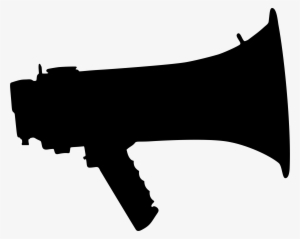 This Free Icons Png Design Of Megaphone Silhouette