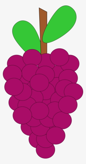 Grapes Clip Art At Vector Clip Art Image - Animated Picture Of Grape