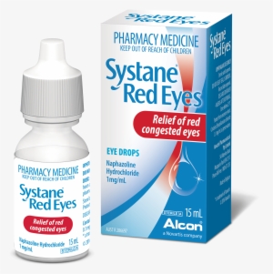 Get Relief Of Your Red Congested Eyes For Up To 8 Hours - Systane Red Eye Drops 15ml