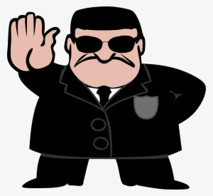 Free Fbi Police Man Stop Clipart Clipart And Vector - Fbi Clipart
