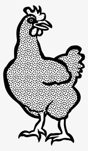 Chicken As Food Drawing Coloring Book Rooster - Chicken