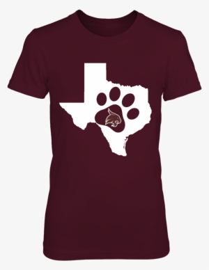Texas State Bobcats Texas State Bobcats Fanprint Png - Lsu Tigers And Lady Tigers