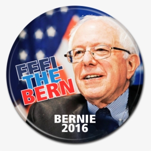 Bernie Sanders Button - Bernie Sanders Campaign Button Transparent